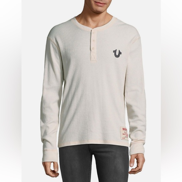 True Religion Other - True Religion men's long sleeve henley